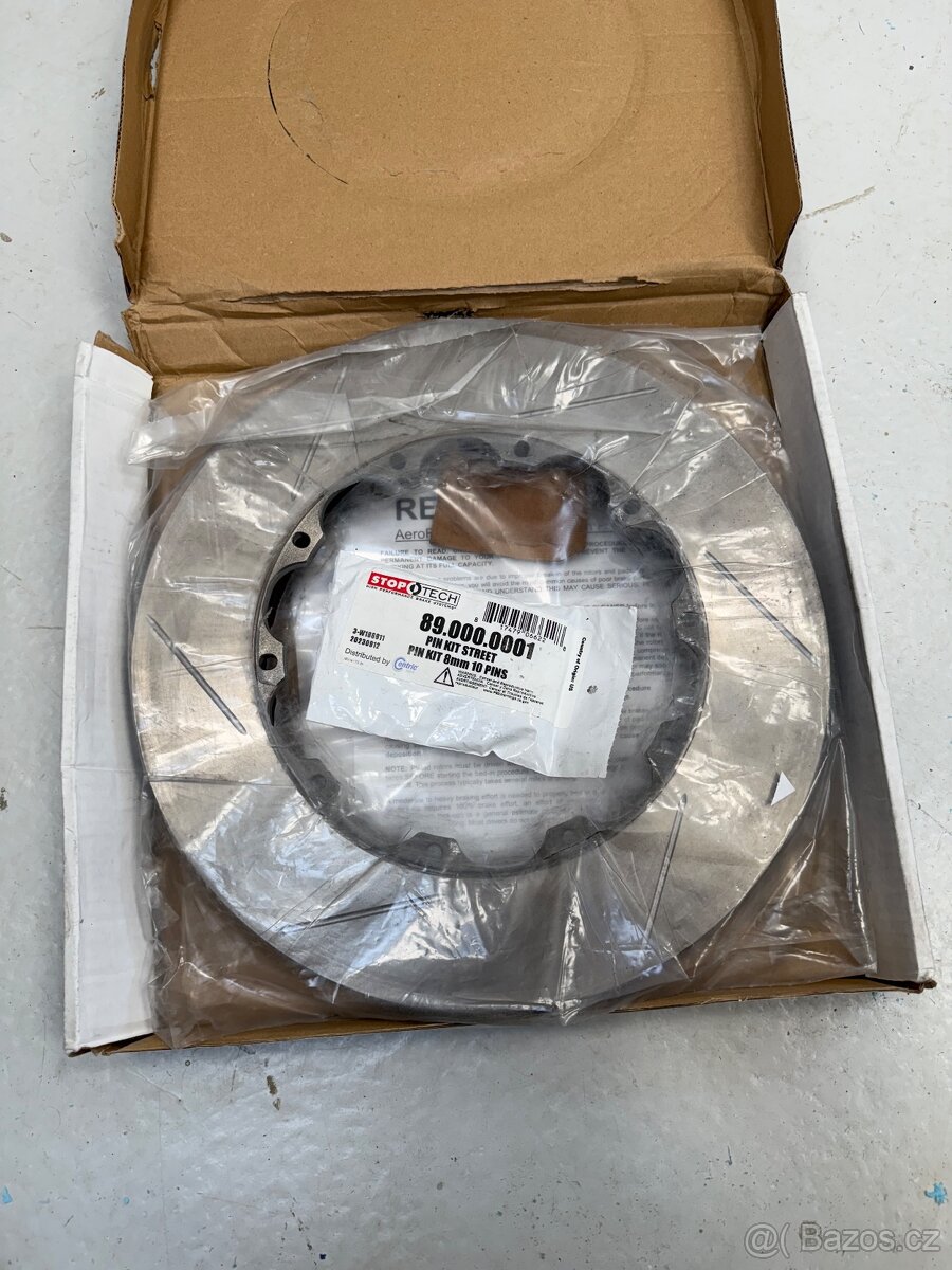 StopTech 380x32mm Slotted LH+RH Aerorotor - 3