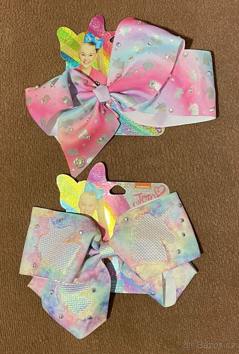 JoJo Siwa merch - mašle, ponožky - 3
