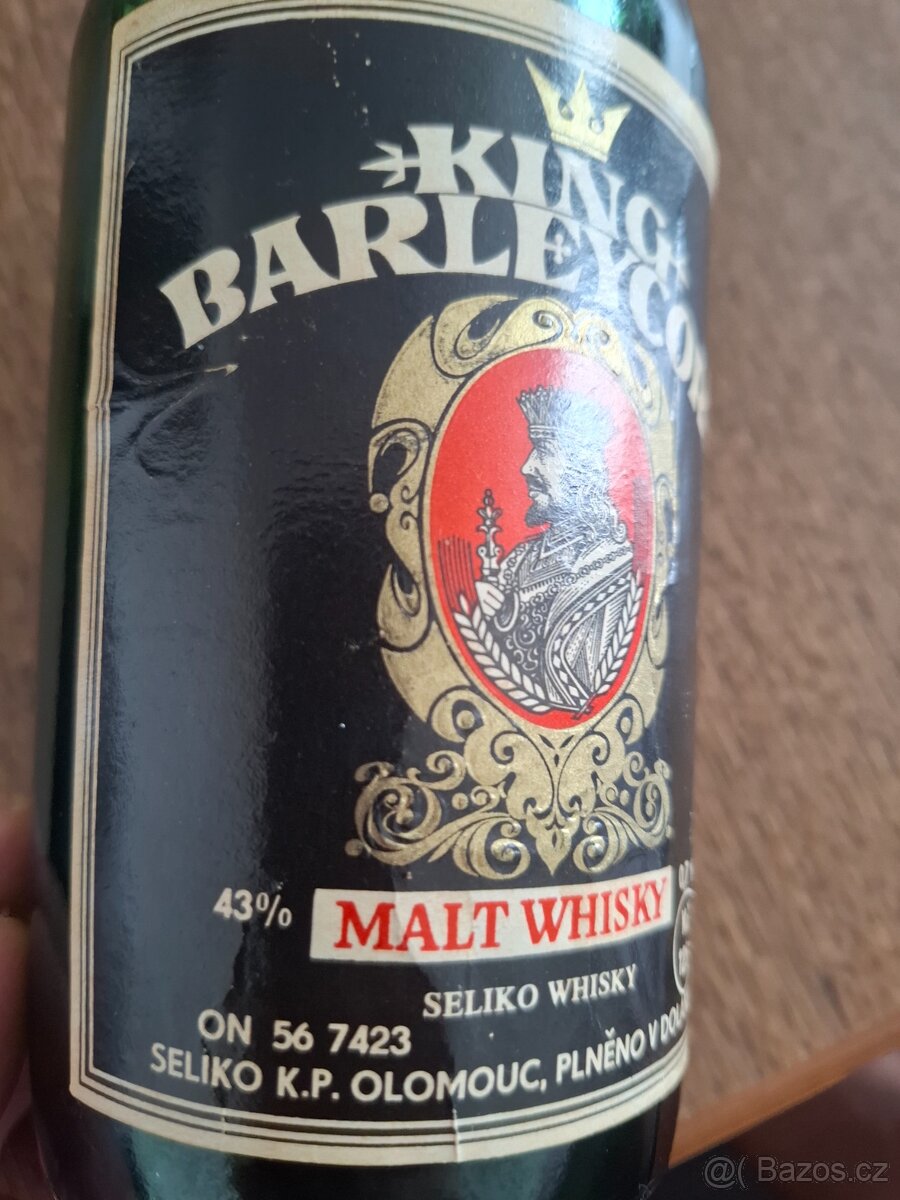 Láhev whisky KING BARLEYCORN - 3