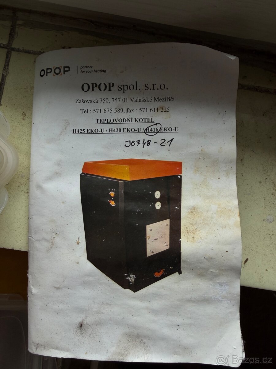 Kotel OPOP H416EKO-U - 3