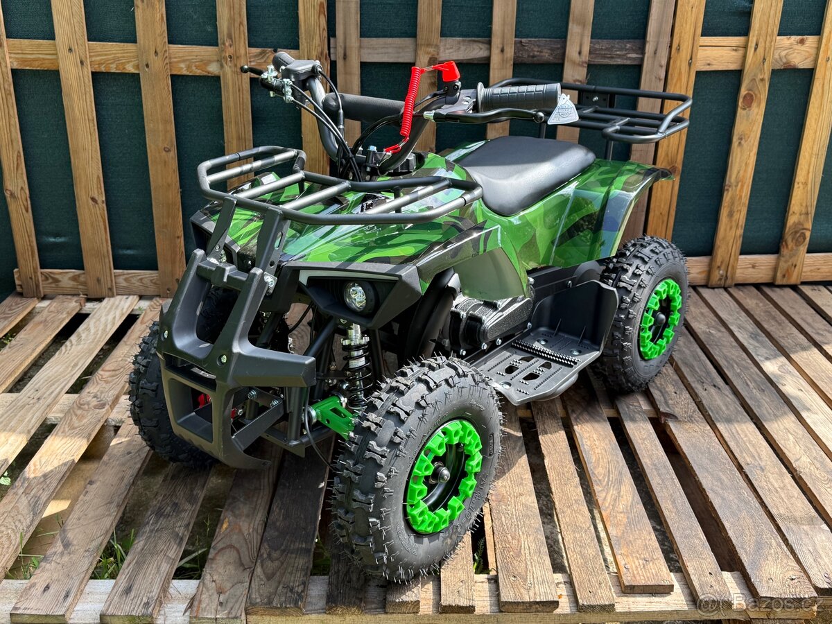 Dětská Čtyřkolka 49ccm2T maskáč A046
