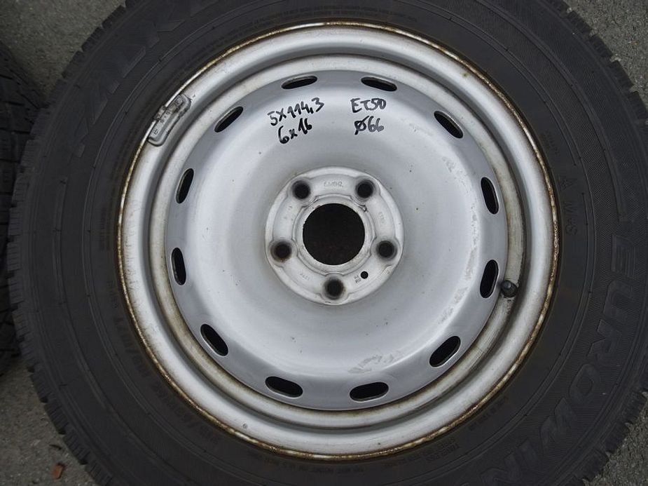 Disky Renault Trafic, Opel Vivaro, 16", 5x114.3,ET 50, zimn - 3