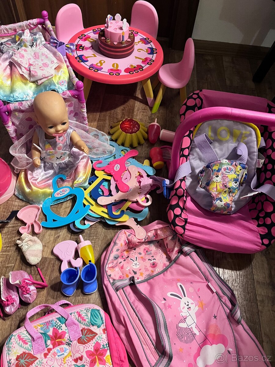 Baby Born panenka 36 cm + mega set příslušenství - 3