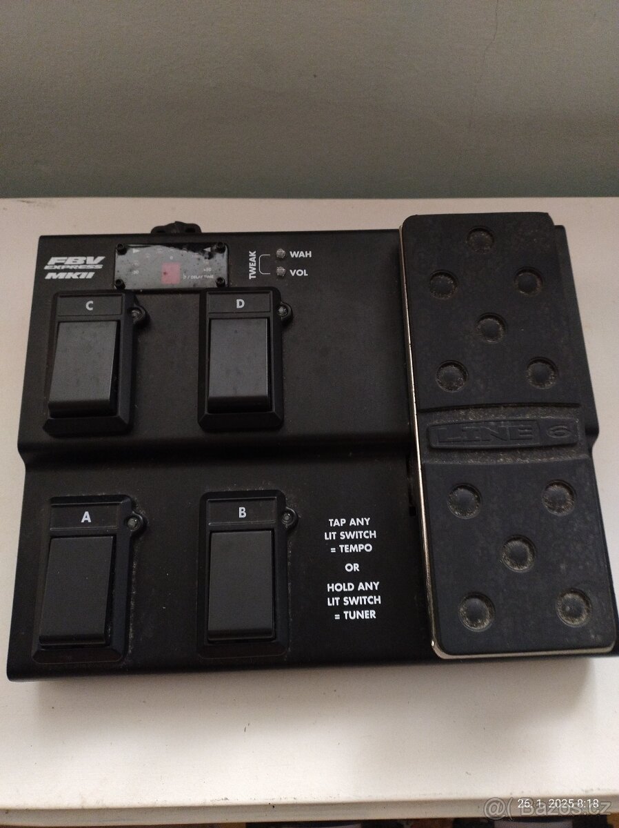 LINE6 POD X3+ Pedál MKII - 3