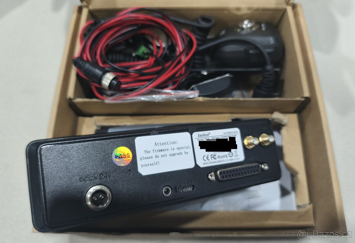 Vozidlová digitální radiostanice Inrico TM-9 LTE 4G - 3