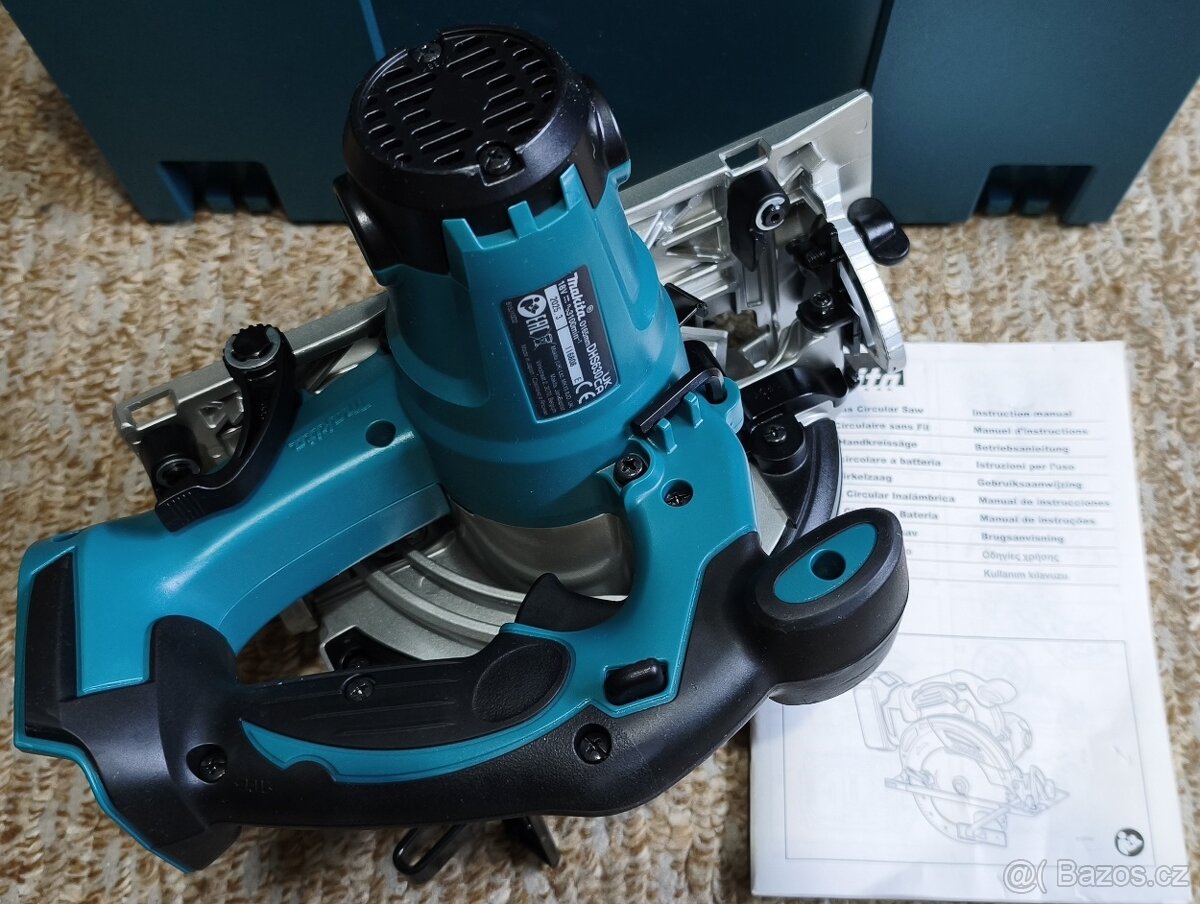 Makita DHS630ZJ kotoučová pila v kufru, možné dodat komplet - 3
