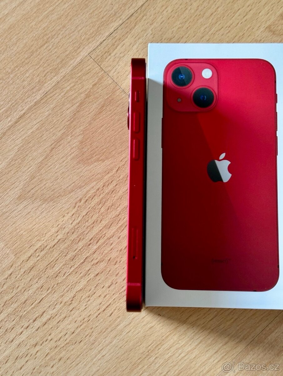 iPhone 13 Mini Red BATERIE 100% TOP - 3