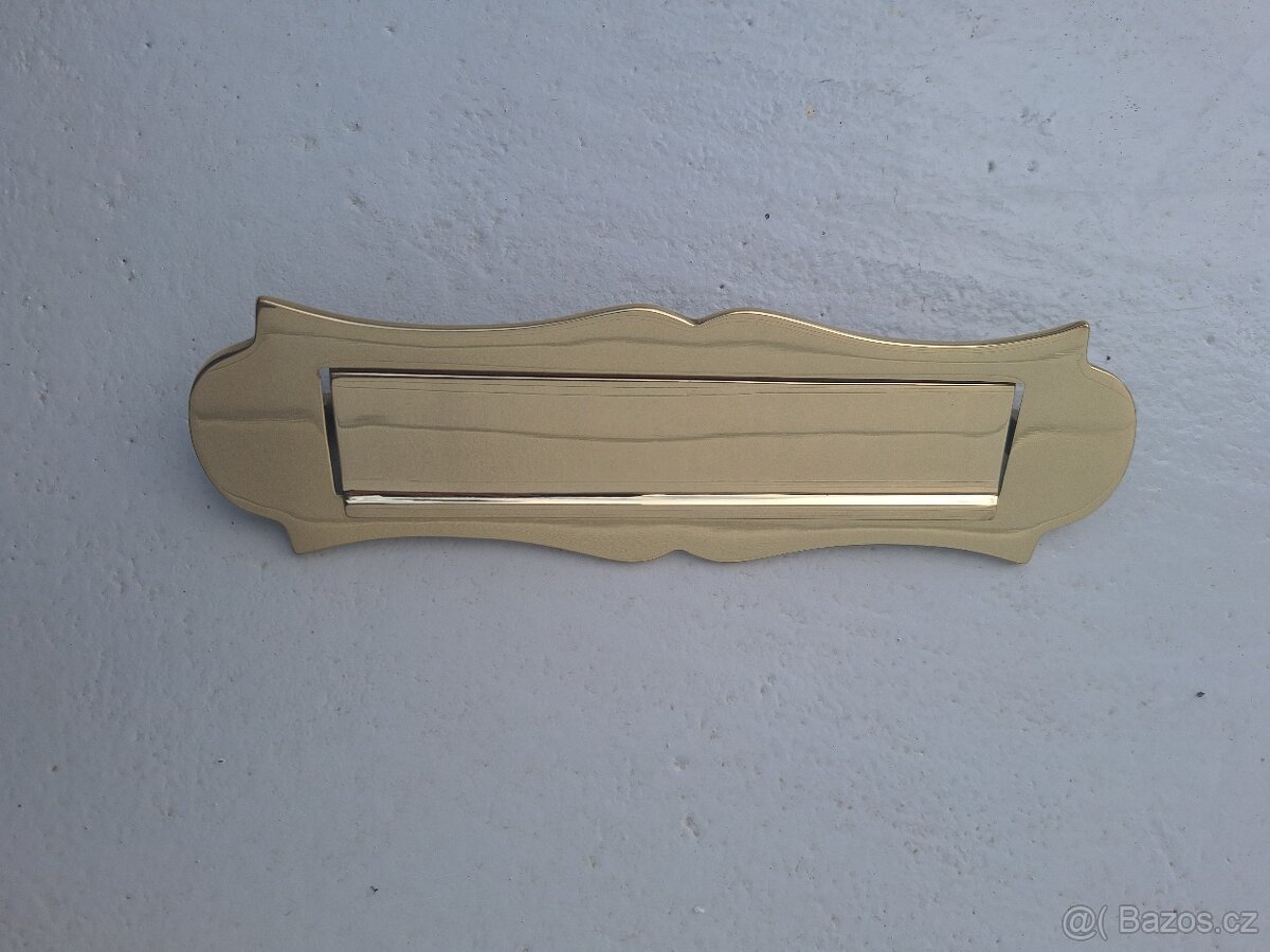 Mosazné vhozy na dopisy - 3