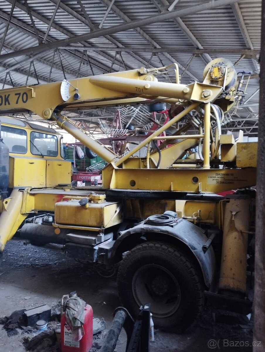 Autojeřáb IFA ADK 70. - 3