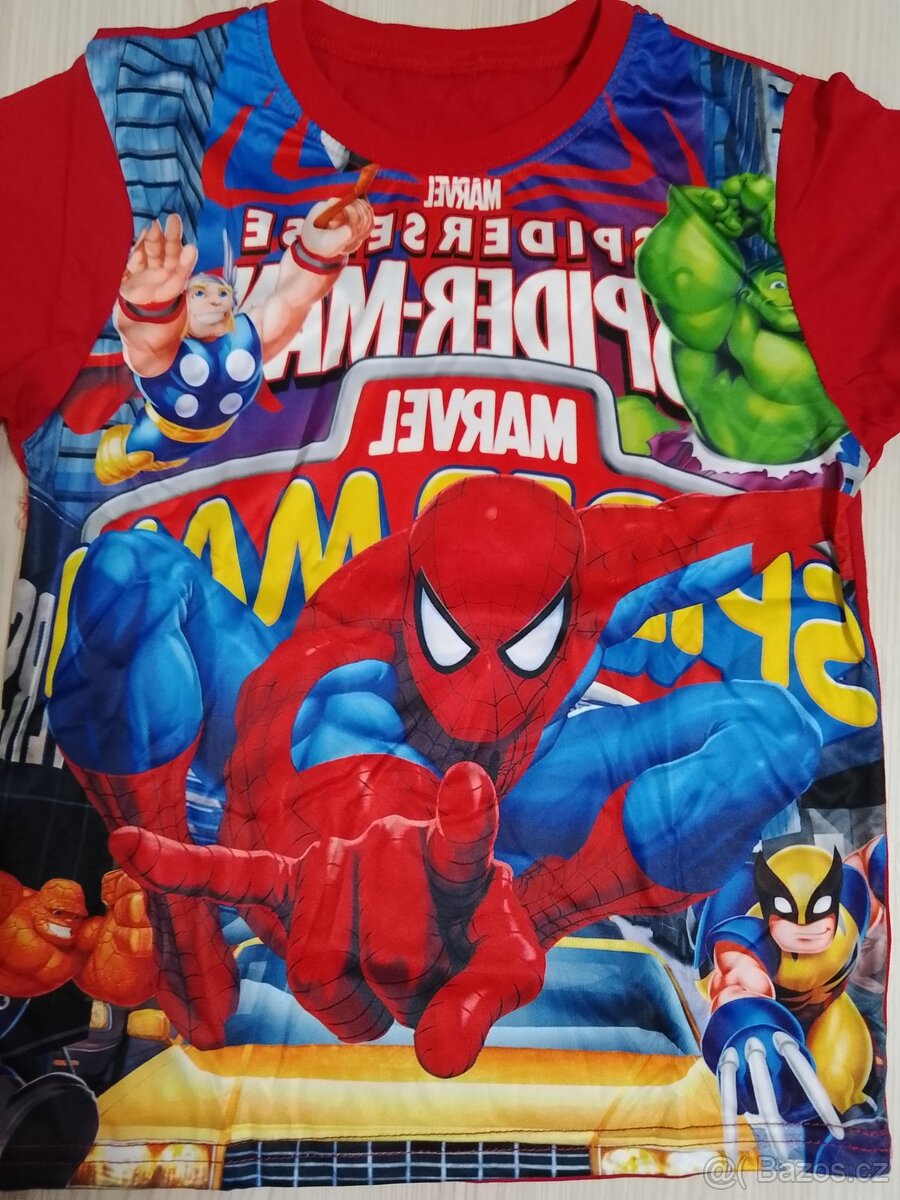 NOVÉ Pyžamo Avengers Spiderman, 5-6let - 3