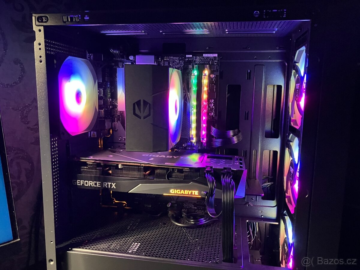 Herní PC RTX 3070, Ryzen 5 5600XT - 3