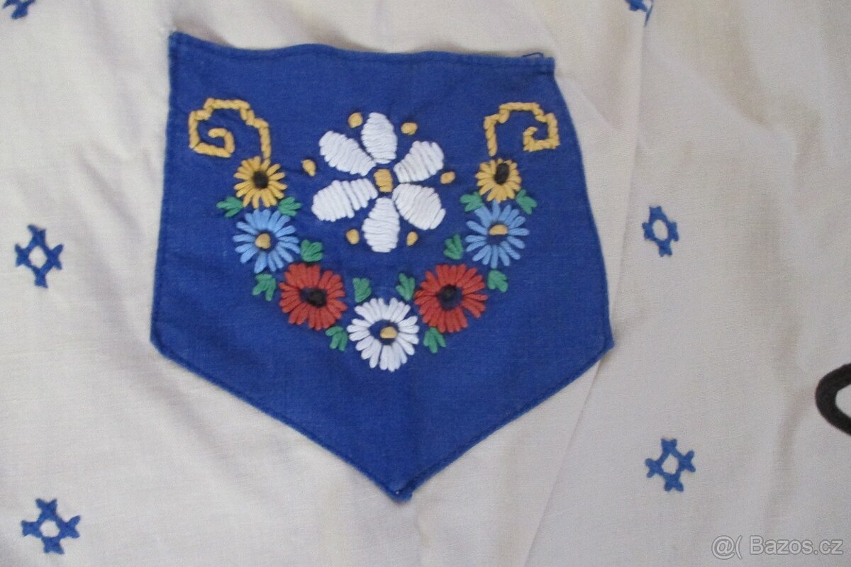 ručně vyšívaná zástěra - 3