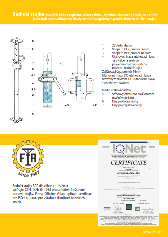 Stavební stojky - 3