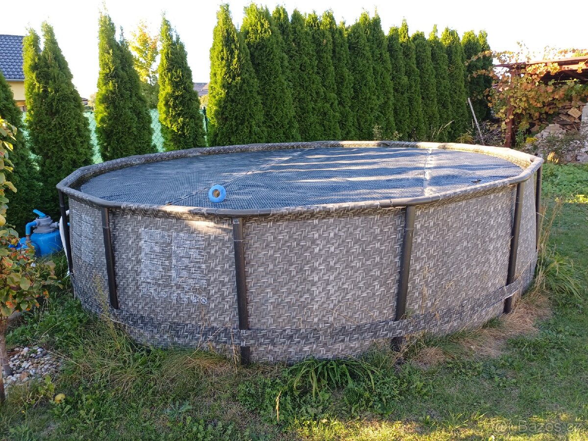 Bazén SWING Frame Ratan 4,88x1,22 - 3