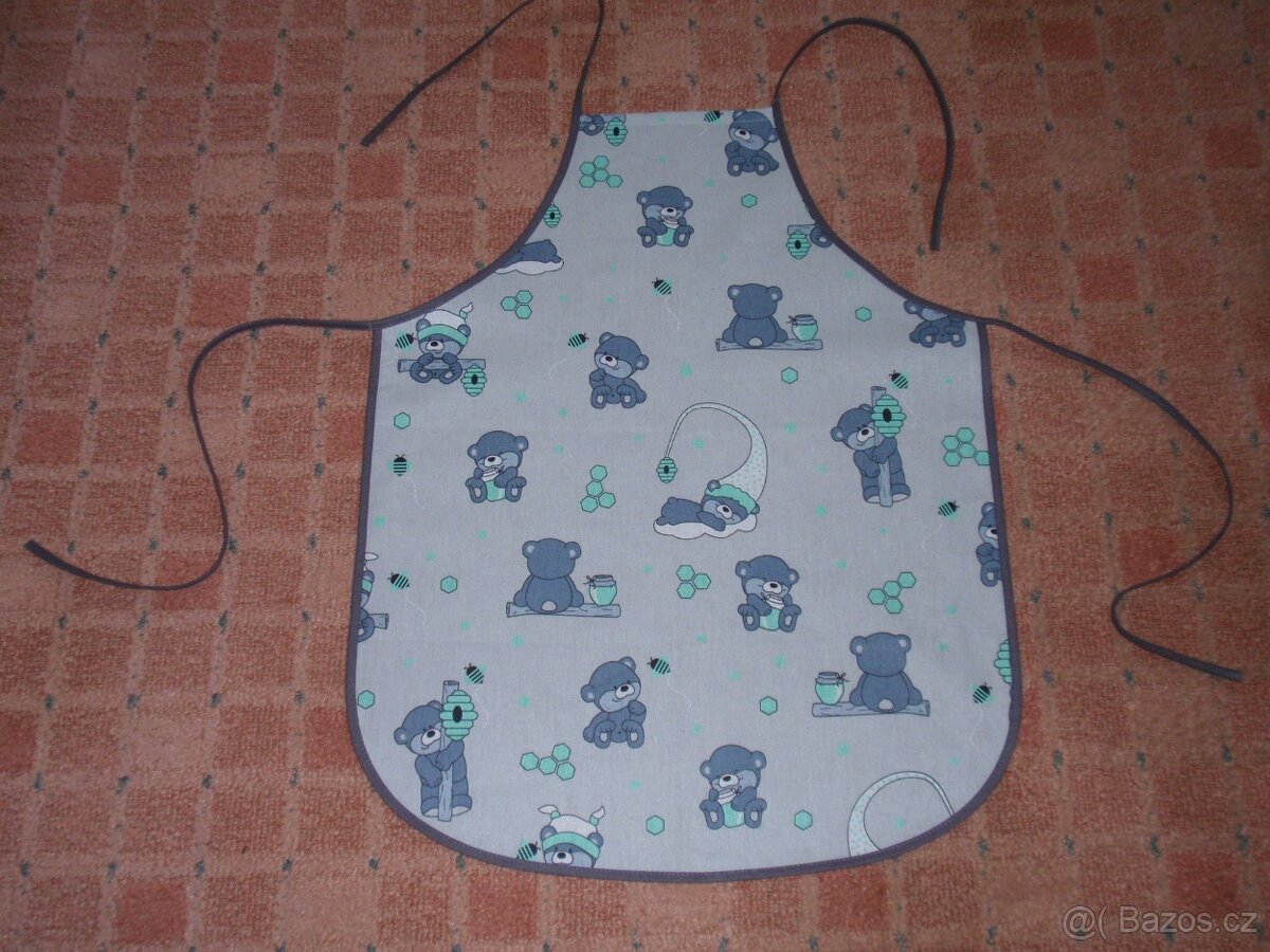 Nová dětská zástěra - 6 kusů - 3