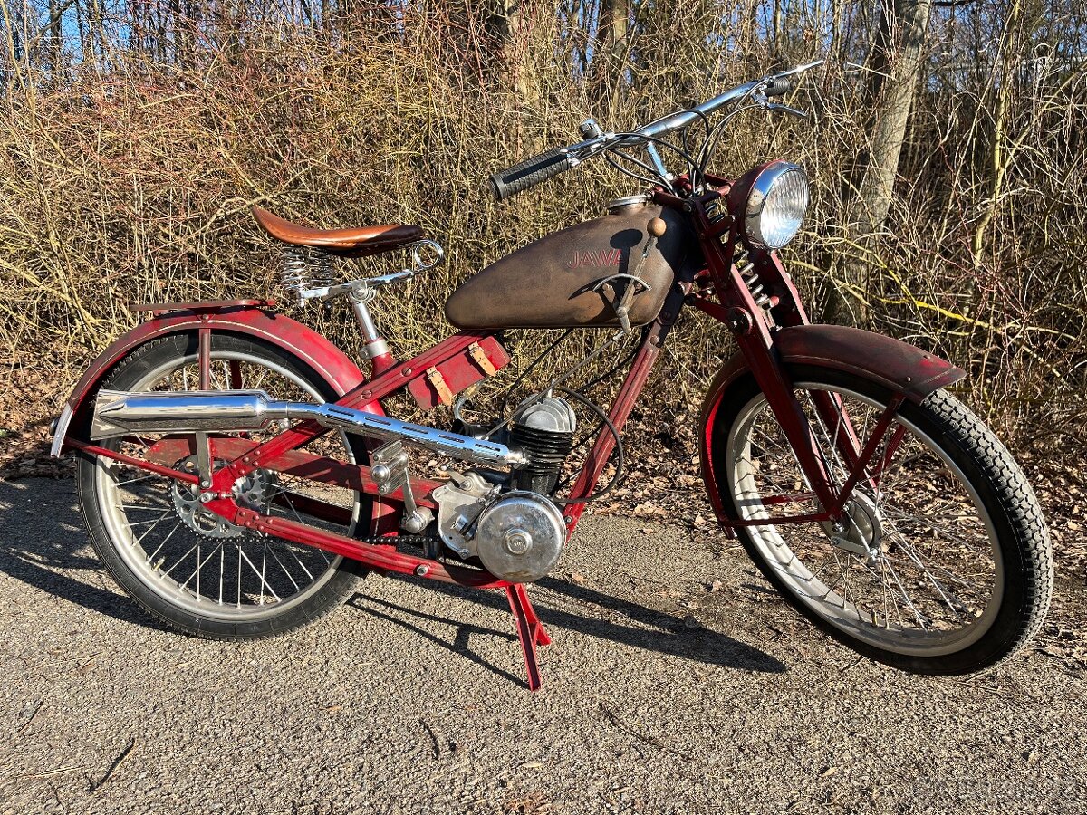 Jawa Robot renovace do patiny - 3