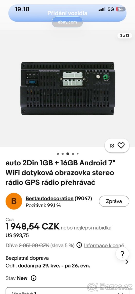 2DIN autorádio ANDROID - 3