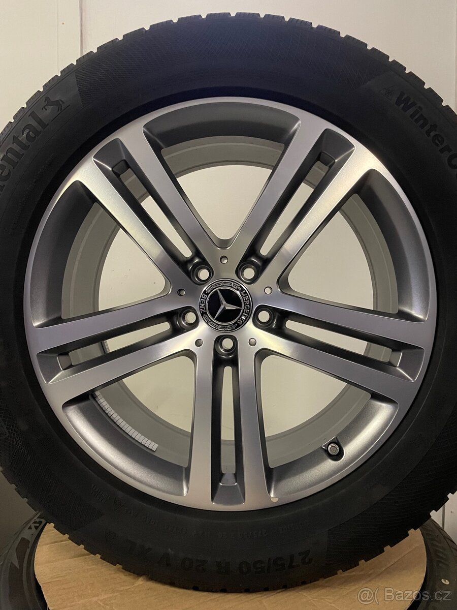 Original zimni Mercedes GLE r20 v167 c167 + 275/50/20 99% - 3