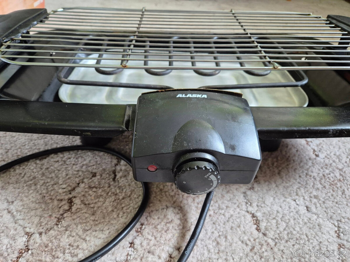 Elektrický gril Alaska, málo používaný - 3
