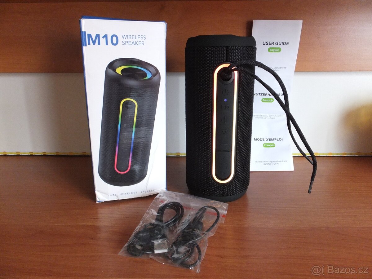 Nový bezdrátový reproduktor M10, výkon 30W. - 3