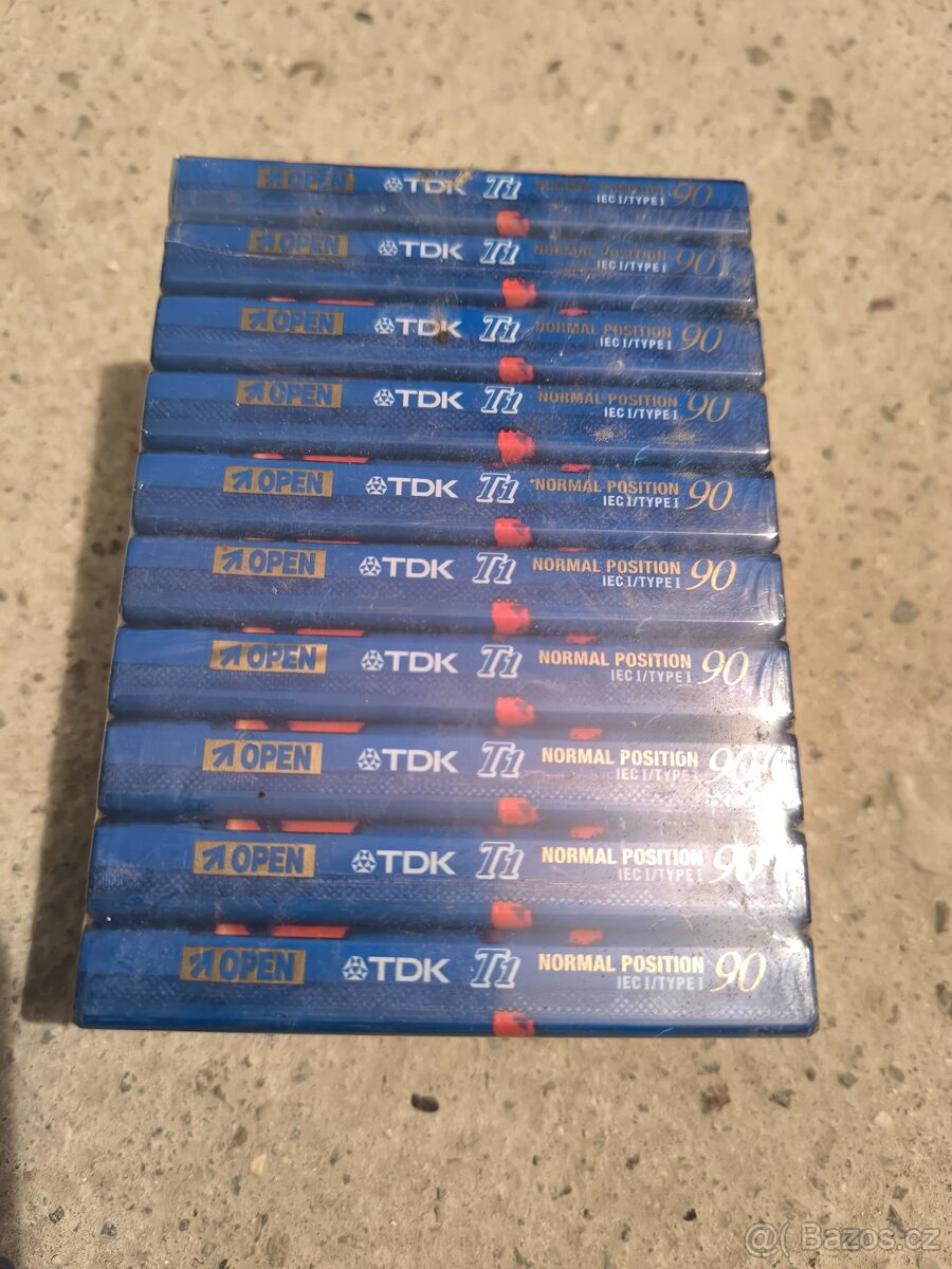 Nové magnetofonovæ kazeta 10 kusu - 3