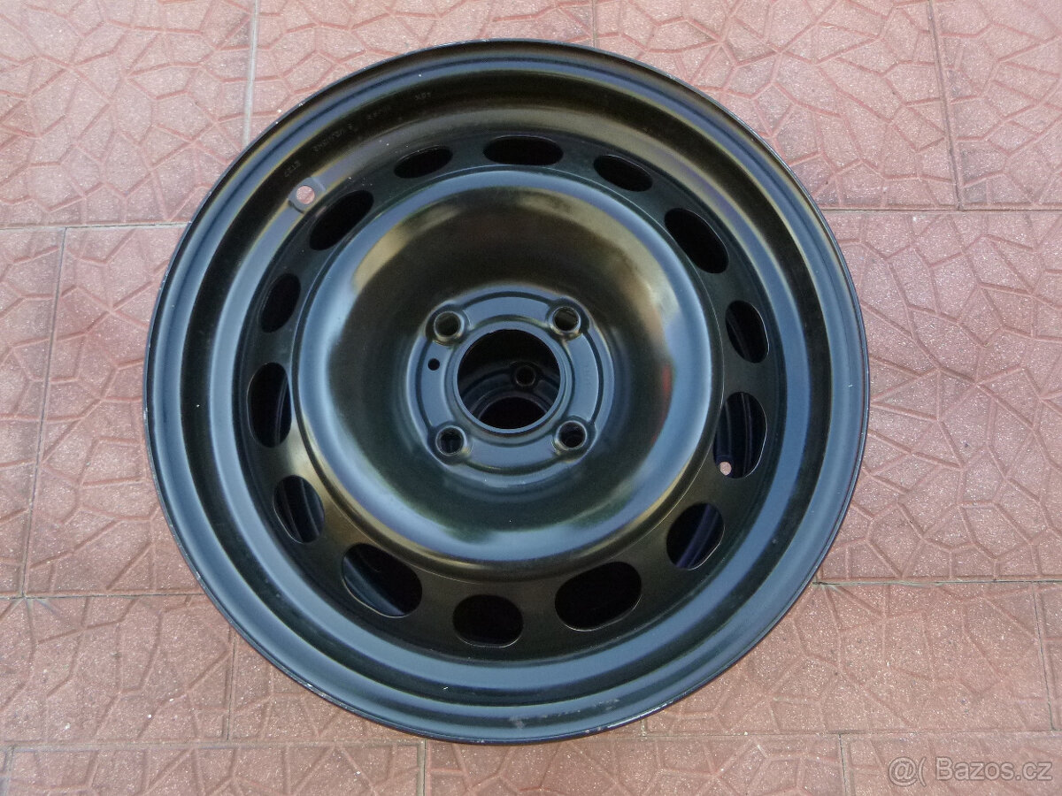 Plechové disky kola Peugeot Citroen 4x108 6,5Jx15 ET27 - 3