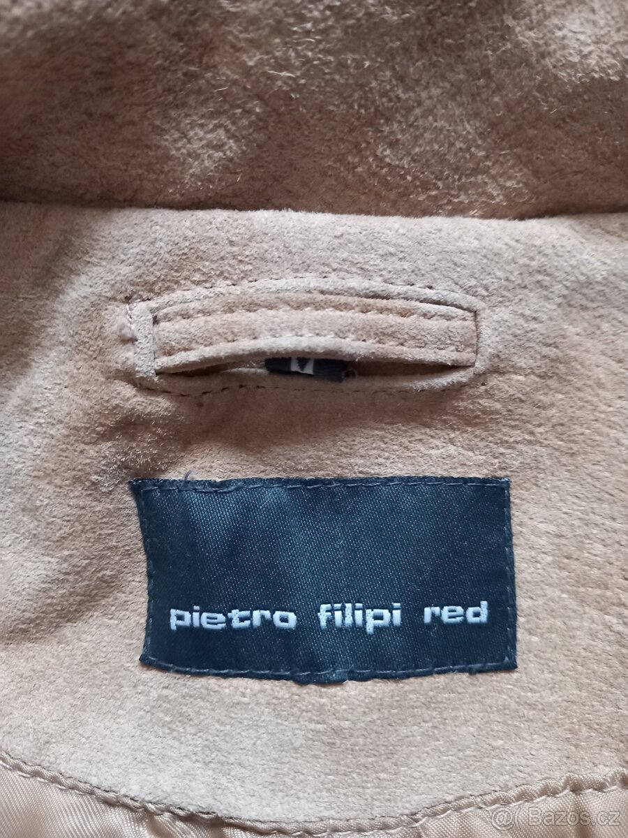 Pánská semišová bunda vel. M top stav - 3