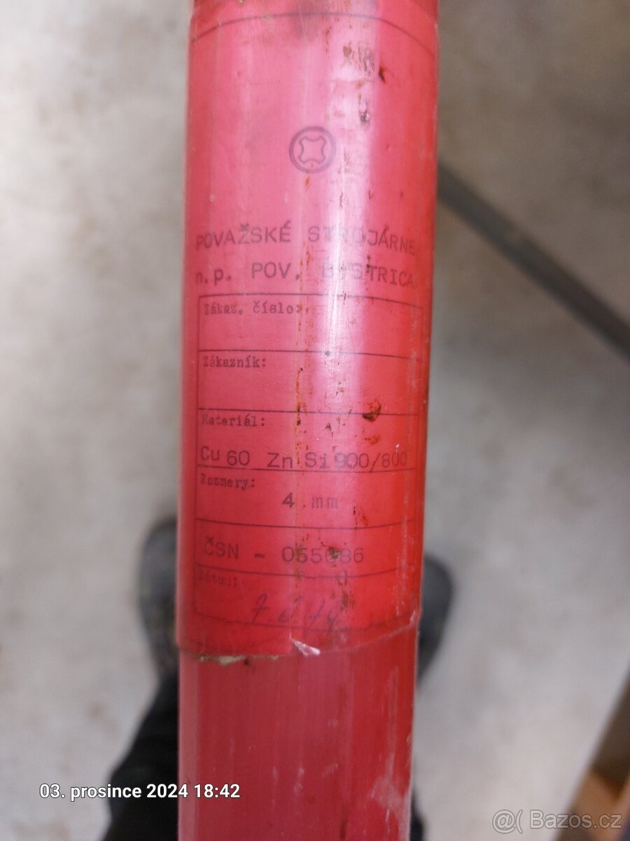 Mosazný svářecí drát - 3