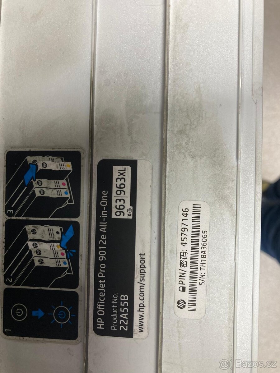 Inkoustová tiskárna HP Office Jet Pro 7012 - 3