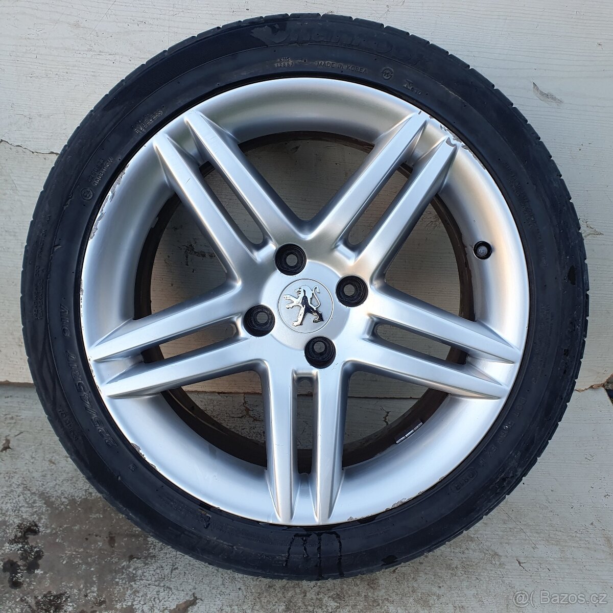 Alu kola Peugeot 308 17" 4x108 s pneu (Citroen C4) - 3