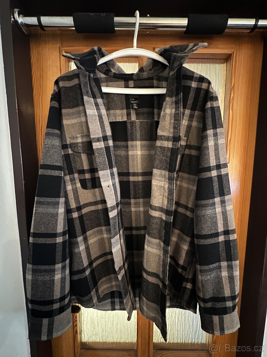Kostkovaná košilová bunda - 3