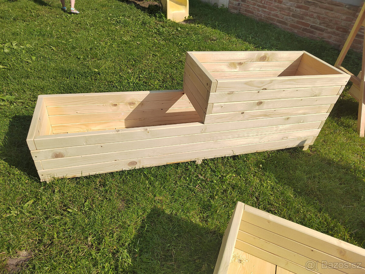 Prodám květináče z masivu,různé rozměry. - 3