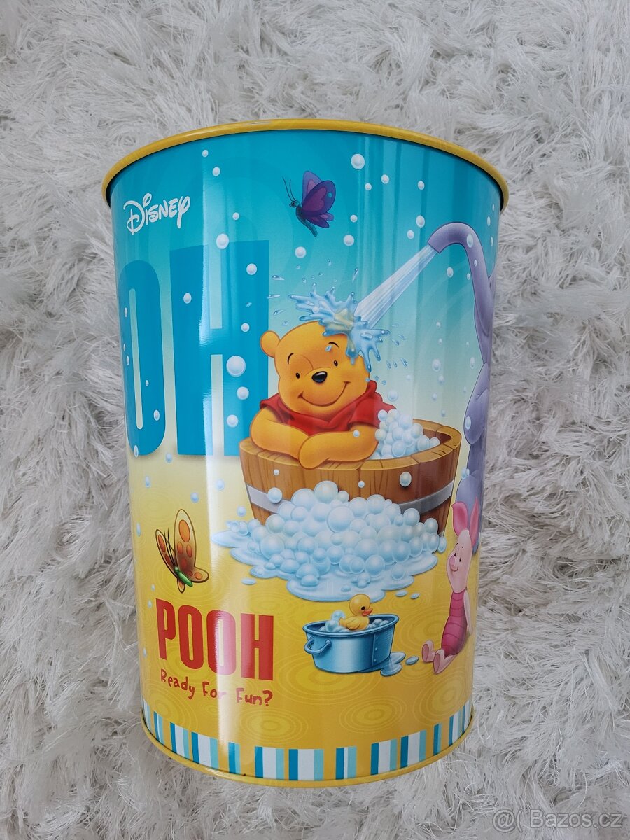 Nový koš odpadkový medvídek Pu a dóza - 3