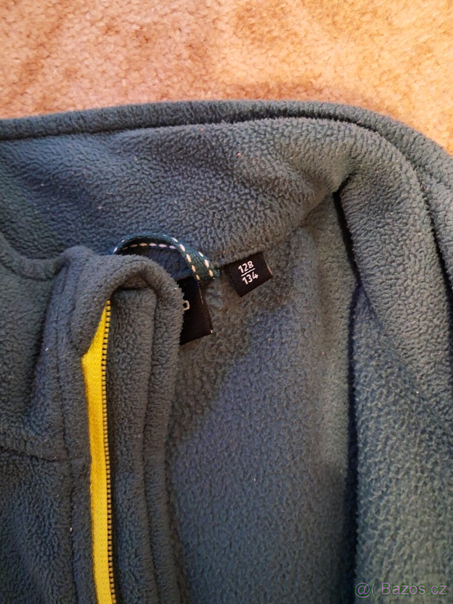 Flísové mikiny vel.128-134 - 3