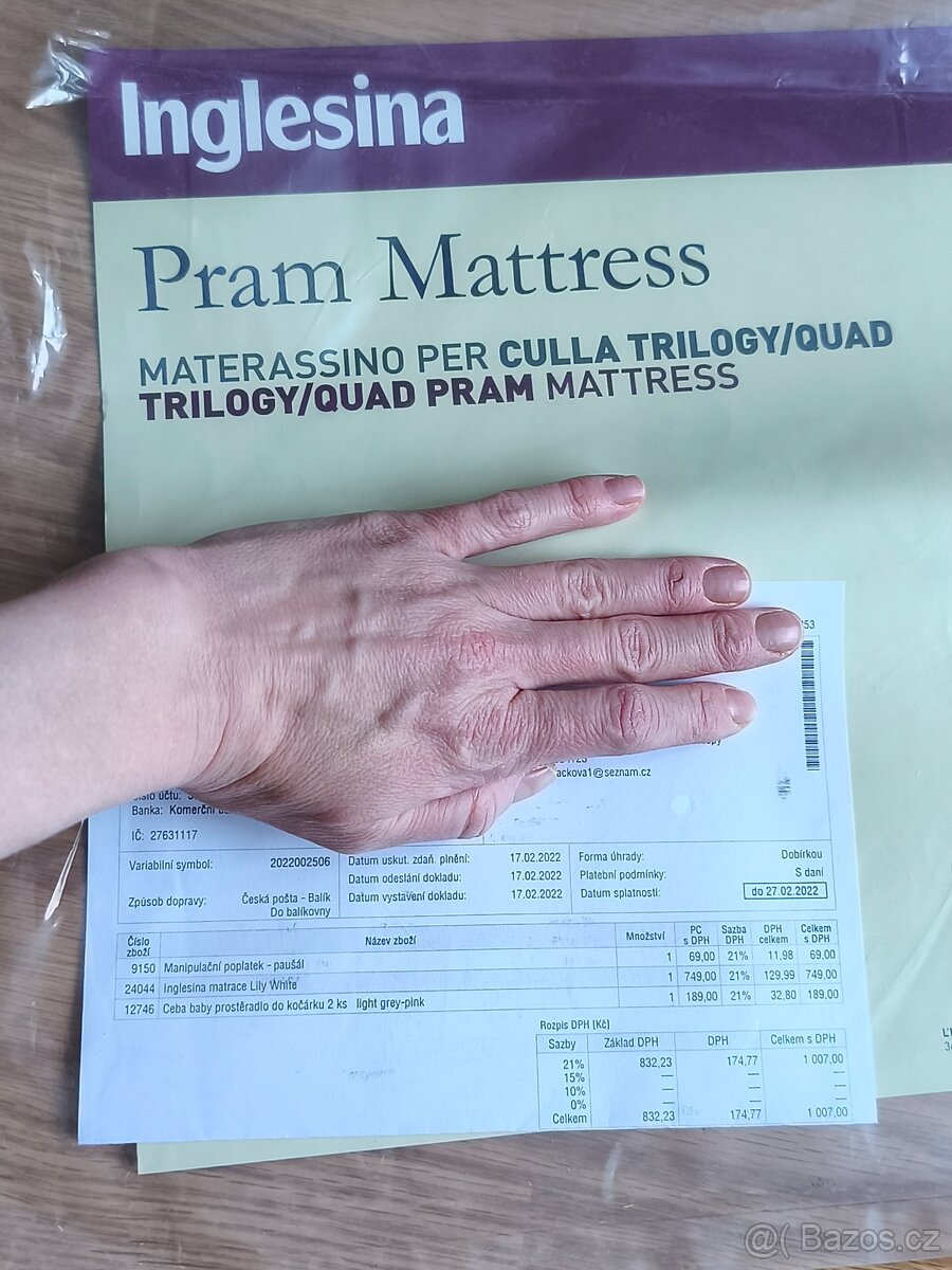 Matrace do kocarku - 3