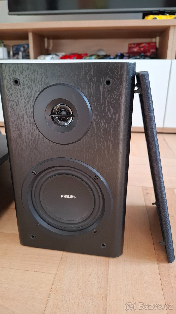 Mikrosystém s DVD přehrávačem Philips MCD712 jako nový - 3