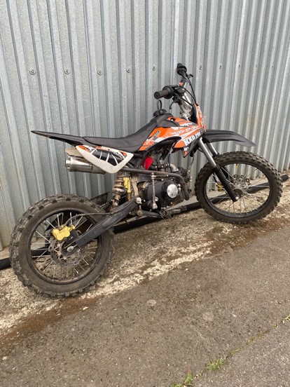 Pitbike KXD 125 ccm