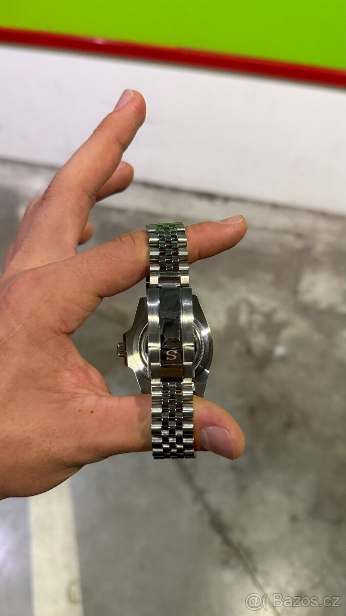 Hodinky Seiko mod GMT master Bruce Wayne - 3