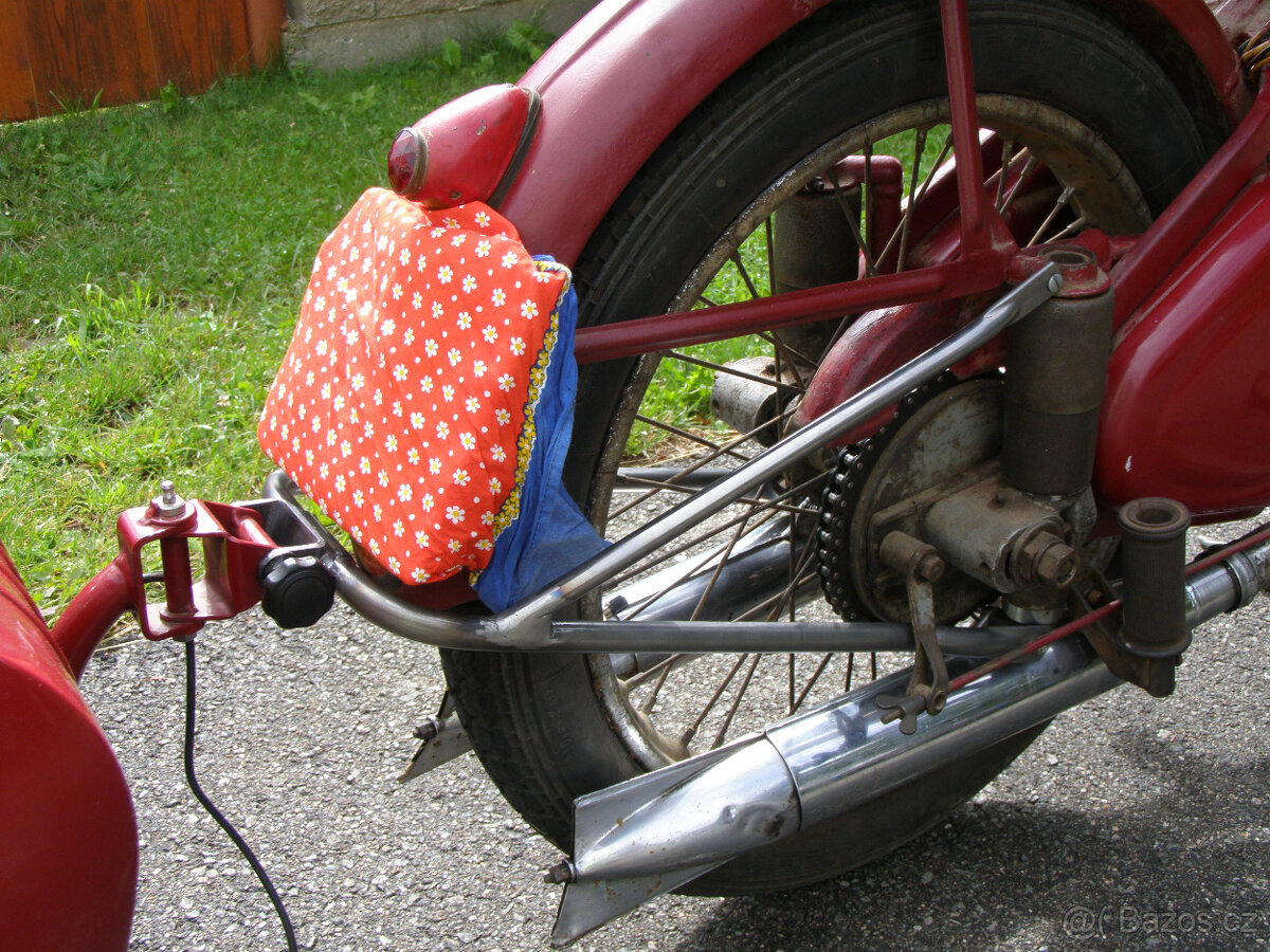 Tažné zařízení na přívěsný vozík PAV- Jawa Pérák - 3