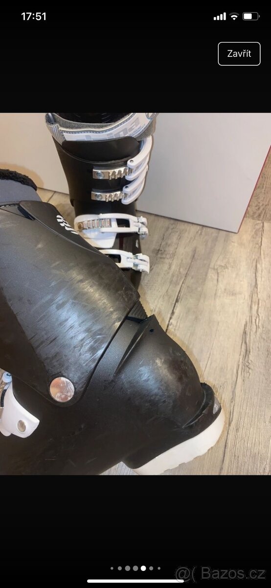 Prodám lyžáky vel 37,5 - 3