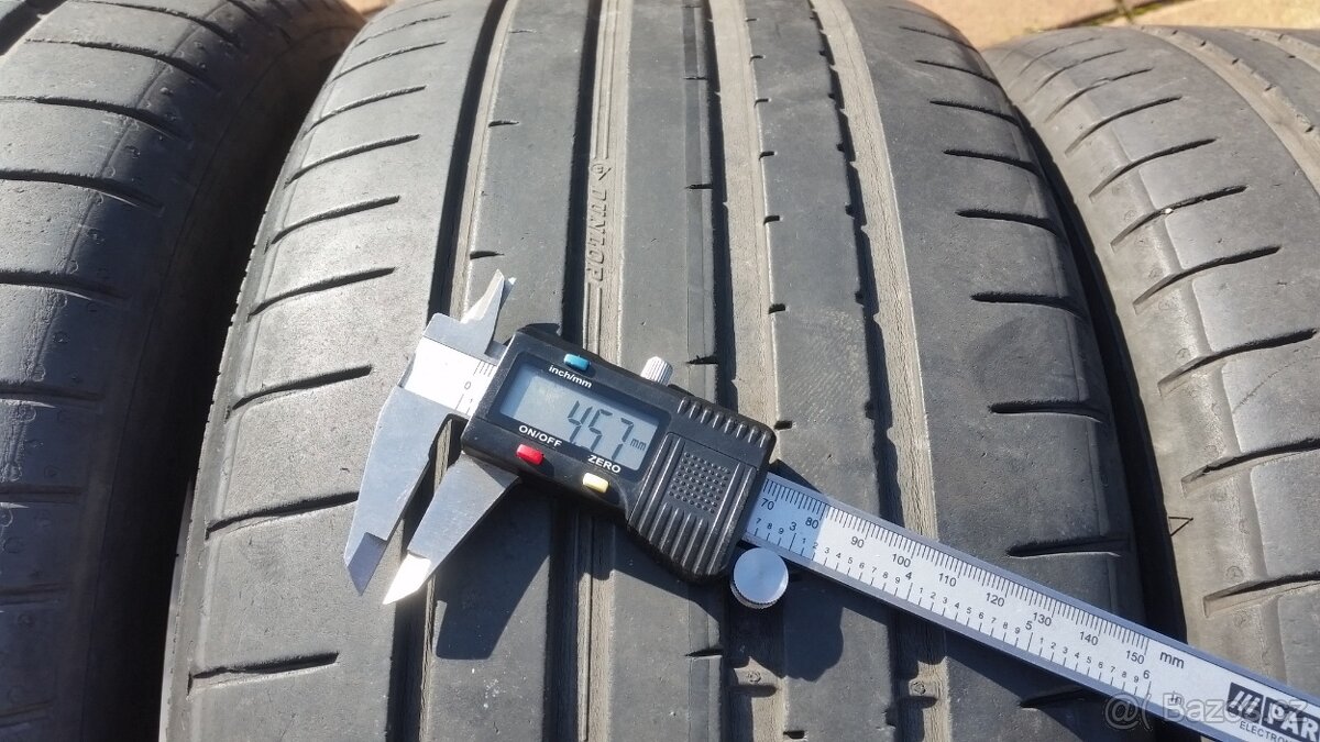 Letní pneumatiky DUNLOP 225/45 R17 4ks za 400,-kč - 3