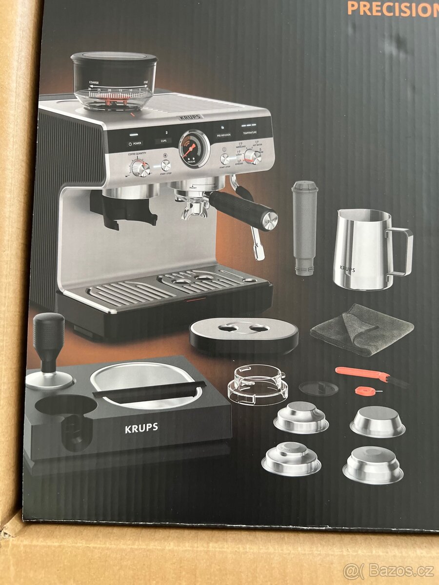 Spickovy pakovy kavovar s mlynkem Krups Precision+ XP804T10 - 3