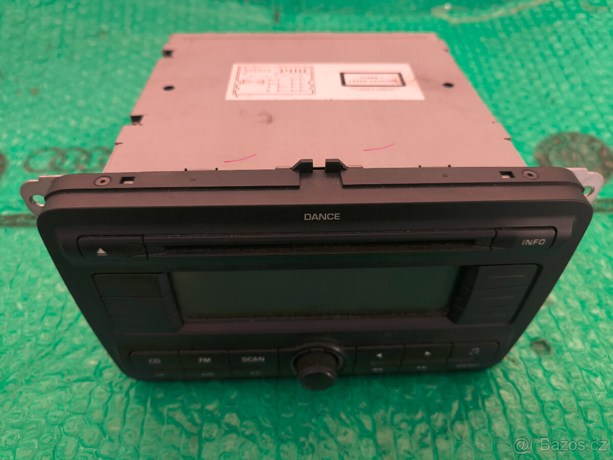 Originál autorádio Škoda Dance včetně PIN-TOP - 3