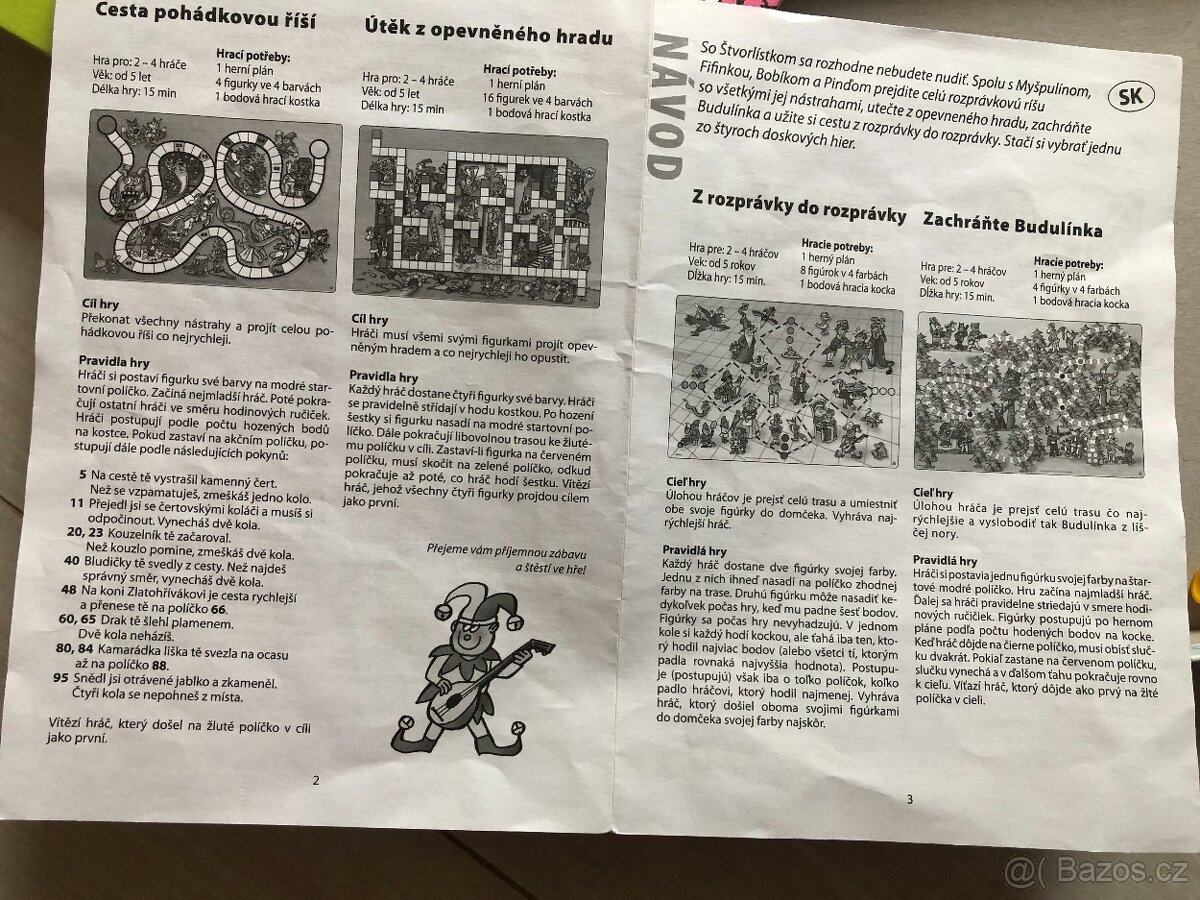 Čtyřlístek pohádkových her (soubor her) - 3