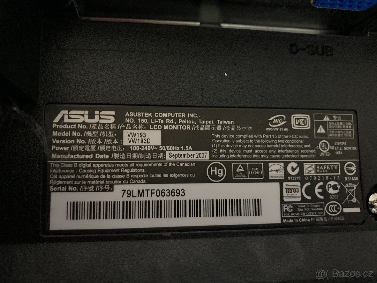 Monitor ASUS - 3