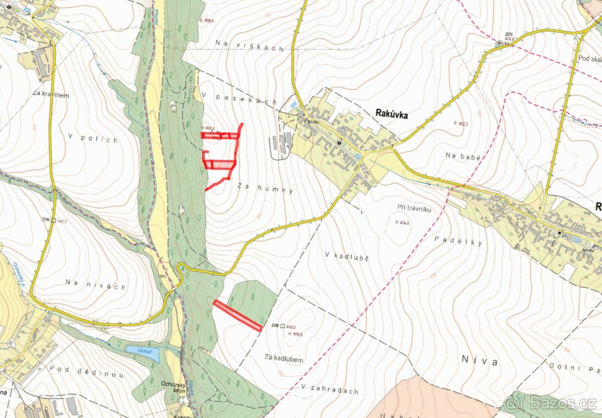 Zemědělská půda, prodej, Rakůvka, Prostějov - 3