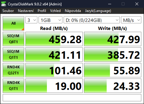 SSD WD Green 240GB – 91 % zdraví - 3