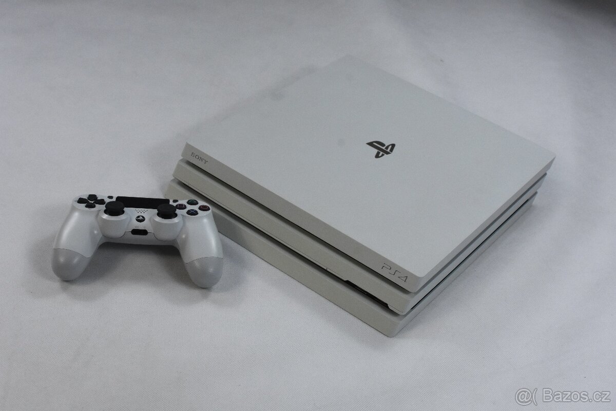 PlayStation 4 PRO 1 TB - Glacier White (TOP STAV) - 3