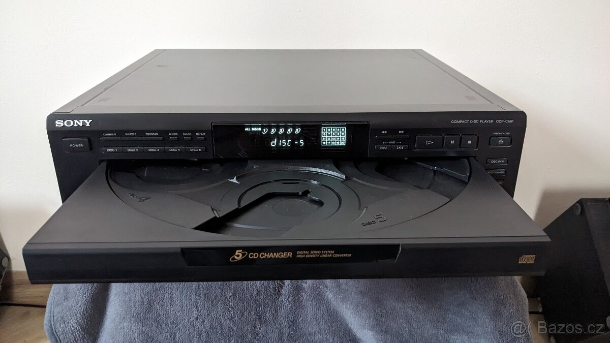 SONY 5 disk changer - 3