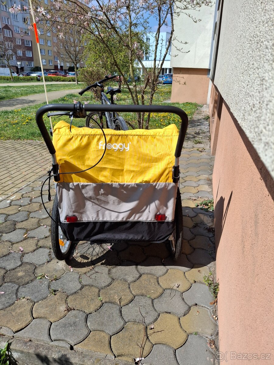 Přívěsný vozík za kolo - 3